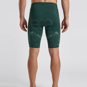 Pantalones Cortos Deportivos de Ciclismo para Hombre, Tejidos, Sólidos, Transpirables, Flexibles, Ligeros, de Secado Rápido, Ajuste Cómodo, Servicio OEM - Product Image 2