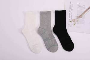 High Quality Men's Athletic Crew <b>Socks</b> Soft Spandex/Polyester Fabric Breathable Quick Dry Stretch Fit Sports <b>Running</b> Training - Product Image 6