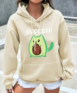 Stylish and Cozy Women's Winter Hoodie 100% Cotton Embroidered & Digital Printed for Winter Wear - Product Image 4