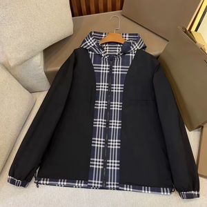 Chaqueta Casual de Otoño para Hombre, Estilo Urbano, con Estampado de Letras, Cierre de Cremallera, Procesamiento con Adhesivo - Product Image 5