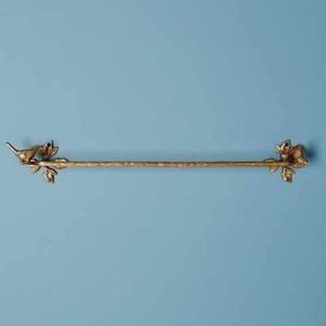 ราวแขวนผ้าขนหนูทองเหลืองขัดเงาอย่างดี ติดผนัง สำหรับห้องน้ำ โรงแรม บ้านพักอาศัย อุปกรณ์ตกแต่งห้องน้ำระดับพรีเมียม - Product Image 1