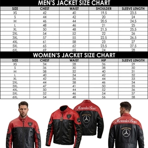 Unisex Custom Wholesale Long Stand Red Black <b>Racing</b> Genuine Leather Motorcycle <b>Jacket</b> | Eco-Friendly Windproof Genuine Cowhide - Product Image 3