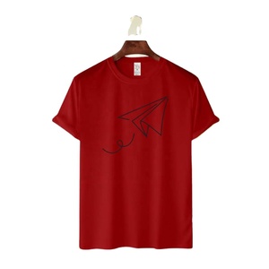 Camiseta de Hombre de Jersey 100% Algodón Sólido de Bangladesh con Impresión de Logotipo Personalizado, Servicio OEM, Tejido Ecológico - Product Image 4