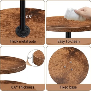 Three Tier Unique Style Wooden <b>Cake</b> <b>Stand</b> For Chocolate <b>Cake</b> Pastry And Dessert Display At Events And Buffets From India - Product Image 3