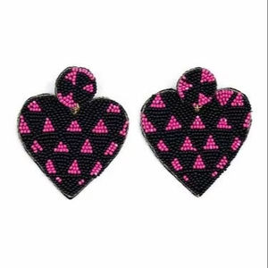 Pendientes colgantes artesanales con bordado de cuentas para mujer, joyería de moda personalizada, gran éxito de ventas para chicas - Product Image 1