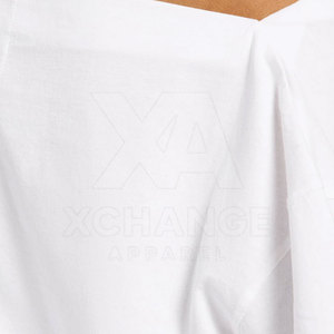 Camiseta Premium para Mujer con Hombros Descubiertos, Estampado Personalizado, Top de Moda de Verano, la Mejor Calidad, Venta Directa de Fábrica, Proveedor con MOQ Bajo - Product Image 5
