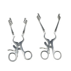 Écarteur médical Weitlaner auto-fixant manuel en acier inoxydable, instrument chirurgical orthopédique vétérinaire - Product Image 5
