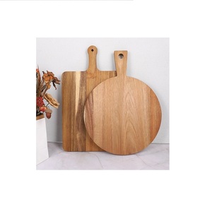 Planche à découper rectangulaire en bois naturel artisanal Imperial, épaisseur 1,5 cm, passe au lave-vaisselle, facile à nettoyer, décorative - Product Image 2