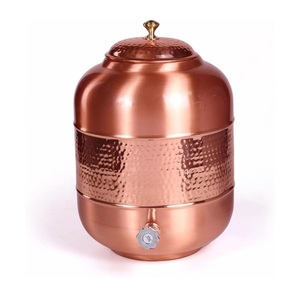 Dispensador de Agua de Cobre de 5 Litros con Grifo de Latón, Dispensador de Bebidas de Cobre para Restaurantes, Servicios de Catering, Venta al por Mayor - Product Image 4