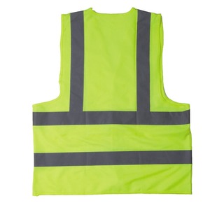 Chaleco de Seguridad de Alta Visibilidad Reflectante con Bolsillos y Cremallera - Product Image 4