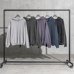 Servicio OEM ODM, Sudaderas con Capucha para Hombre de Alta Calidad, 350 GSM, Felpa, Impresión Digital Invernal, 100% Algodón, Hombros Caídos, Tallas Grandes, Venta al Por Mayor - Product Image 1