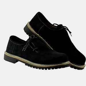 รองเท้าหนังแท้คุณภาพสูงสำหรับผู้ชาย ดีไซน์หรูหรา ปิดนิ้วเท้า แบบผูกเชือก ใส่สบายสำหรับกิจกรรมกลางแจ้ง คอลเลคชั่นฤดูใบไม้ร่วง รุ่นพิเศษ - Product Image 1