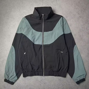 Conjunto Deportivo Personalizado para Hombre, Modelo 2026, Impreso, Resistente al Viento, Transpirable, Chaqueta con Cremallera y Pantalones de Algodón, Cortavientos - Product Image 2