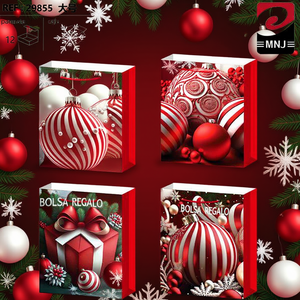 31*40*12 <b>Gold</b> Foil <b>Gift</b> <b>Bag</b> BOLSA REGALO for Christmas Holiday Supplies - Product Image 3