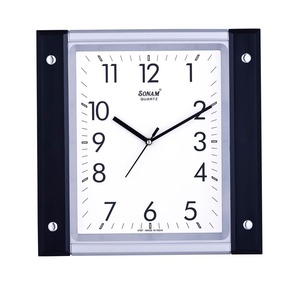 นาฬิกาแขวนผนังไม้คุณภาพส่งออก นาฬิกาควอตซ์แบบเงียบ สำหรับบ้าน ห้องนั่งเล่น สำนักงาน ราคาสมเหตุสมผล - Product Image 4