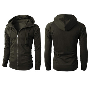 Sweat-shirt à capuche en tricot jacquard pour homme – Sweat-shirt noir léger et confortable avec capuche - Product Image 4
