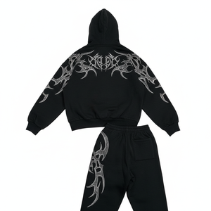 Survêtement à strass pour homme à prix bas, vente en gros, pour le sport, l'entraînement et le jogging - Product Image 2