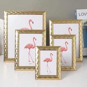 Elegant Oval Gold Picture <b>Frame</b> Decorative Photo Display <b>Frame</b> for Tabletop Wall <b>Mount</b> Stylish Living Room Home Restaurant Decor - Product Image 2