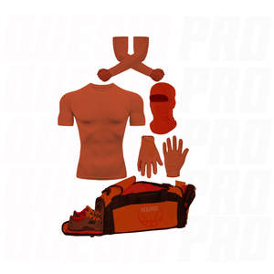 Uniforme Deportivo de Fútbol Americano, Paquete de Pantalones Sublimados, Camisetas de Compresión, Bolsas de Accesorios, Tallas Grandes, Kit de Tela de Sarga - Product Image 4