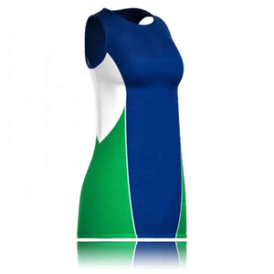 Tenues de netball personnalisées OEM, tissu polyester respirant à séchage rapide, ensemble de vêtements avec nom et numéro d'équipe pour les clubs - Product Image 2