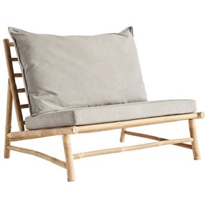 Chaise en bambou de design scandinave pour intérieur/extérieur, salle à manger, salon, école, hôtel, plage - Vente en gros pour l'extérieur - Product Image 2