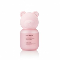 BOOSTER PRO K-Beauty OEM, étui en plastique pour soins de la peau coréen, hydratant, tête d'ours rose avec Centella Asiatica comme ingrédient principal