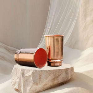 tabletop <b>copper</b> wine glass dining <b>table</b> <b>copper</b> goblet home kitchen <b>copper</b> glass bar setup <b>copper</b> goblet - Product Image 1