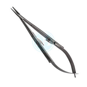 Ciseaux corneaux sur mesure à pointes courbes et émoussées, en matériau de qualité supérieure - Product Image 5