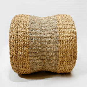 Coussins en rotin tressé à la main de haute qualité, best-sellers, avec fonction de rangement peu encombrante, design artisanal pour salon, chambre et hôtel - Product Image 5