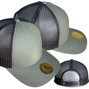Casquette de camionneur unisexe Cashiba CA009, design vierge, avec zone pour patch, dos en maille respirant et imperméable, fabriqué au Vietnam pour une utilisation en extérieur - Product Image 3