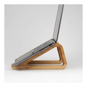 Support pour ordinateur portable en bois BLUE LOTUS FARM Aaron Le avec design écologique pour le refroidissement de l'ordinateur portable et l'utilisation sur le bureau - Product Image 6