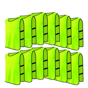 Chaleco de Fútbol Unisex Personalizado, Ecológico, Ligero, Transpirable, que Absorbe la Humedad, 100% Poliéster, Cómodo, Ajuste en los Brazos, Duradero - Product Image 4