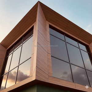 ระบบ ACP 3 มิติแบบกำหนดเอง ผิวไม้ลาย PVDF สำหรับตกแต่งโรงแรมสมัยใหม่ หนา 3 มม./4 มม./5 มม. ทนไฟ B1 ติดตั้งง่าย รับประกัน 15 ปี จากโรงงาน - Product Image 1