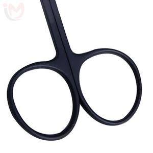 Tijeras Profesionales para Cutículas de Acero Inoxidable Curvadas y Afiladas con Mango de Plástico para Manicura, Pedicura y Salón de Belleza - Product Image 3