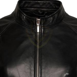 เสื้อแจ็คเก็ตหนังแกะคุณภาพสูงสำหรับผู้หญิง น้ำหนักเบา แขนยาว เสื้อแจ็คเก็ตหนังผู้หญิง - Product Image 6