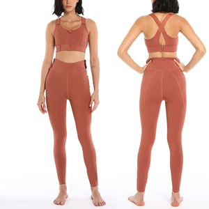 Conjuntos Deportivos para Mujer, Sujetadores Deportivos, Conjuntos de Yoga, Ropa Deportiva de Alta Elasticidad, Ropa de Gimnasio, Conjuntos de Yoga para Mujer, Conjuntos de Fitness para Yoga - Product Image 2