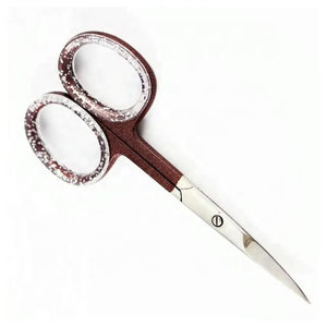 Tijeras Profesionales para Cutículas de Acero Inoxidable con Punta Curva y Diseño Simple, Herramienta de Cuidado de Belleza con Logotipo Personalizado - Product Image 3