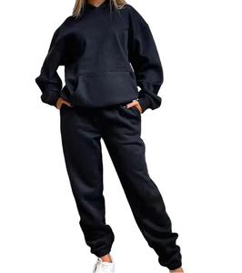 Overol Deportivo de Cintura Alta con Cordón Ajustable para Mujer, Casual, Lavado Ácido, Color Sólido, 100% Algodón, Corte Regular, Invierno - Product Image 5