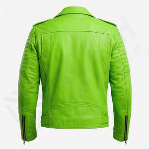 Veste de moto en cuir véritable pour homme de qualité supérieure, nouvelle arrivée, vestes de moto d'hiver, protections amovibles, personnalisables - Product Image 2