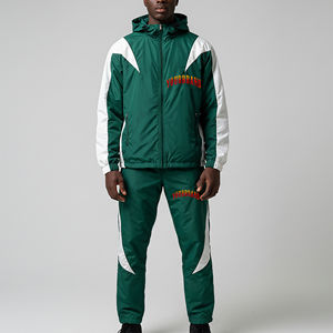 Nouveauté 2026 : Survêtements légers coupe-vent imprimés color block, respirants, à capuche, en nylon pour l'hiver - Product Image 1