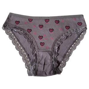 Braguitas de Algodón Ligeras para Mujer, Ropa Interior Sexy de Encaje, Tejido Transpirable, Cintura Alta, Estilo Bikini, Logotipo Personalizado, Uso Diario - Product Image 5