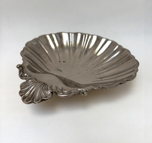 Heavy Duty Silver <b>bowl</b> tray With Sea shell L Shaped Preventing Tipping Over Ideal For Regular <b>Smokers</b> And Outdoor Settings - Product Image 3