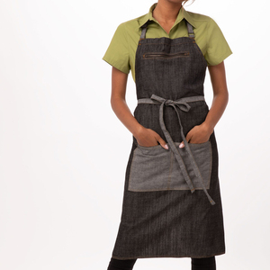 Delantal de Chef Profesional, Tela Resistente, Ajuste Cómodo, Diseño Ajustable, Perfecto para Cocina y Restaurante - Product Image 3