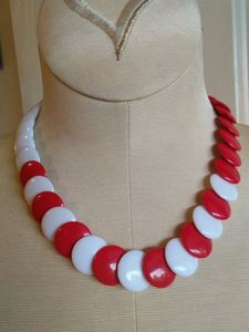 Designer Resin <b>Necklace</b> for Women, Handmade Colorful <b>Statement</b> Pendant, Modern Fashion Jewelry for Girls and Women, Perfect - Product Image 5