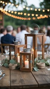 Customized Handmade Wooden <b>Candle</b> Lantern Empty <b>Candle</b> Holder For Event & Home Decor Wooden <b>Candle</b> Holder - Product Image 5