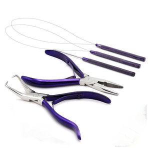 Kits professionnels d'extensions de cheveux, ensemble complet d'outils d'extensions de cheveux pour salon et usage personnel - Product Image 1