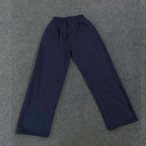 Custom Distressed Heavyweight Sweatpants Men Graphic Print Wide Leg Joggers Casual Streetwear Loose Fit Comfortable <b>Pants</b> OEM - Product Image 4