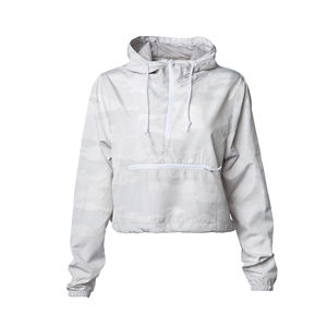 Chaquetas Cortas de Invierno para Mujer con Logotipo Personalizado al por Mayor, Chaqueta Corta Impermeable con Cierre Alto y Ecológica - Product Image 1