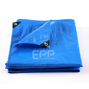 Prix chaud du fabricant Bâche PE tissée de qualité stable fabriquée au Vietnam Résistant à l'eau UV Résistant au feu Textile de maison Utilisations quotidiennes - Product Image 1