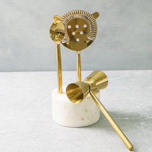 Organizador de Bar Premium, Mezclador de Bebidas, Colador de Acero Inoxidable, Jigger de Coctelería de Lujo para el Hogar, Diseño Moderno y Elegante - Product Image 6